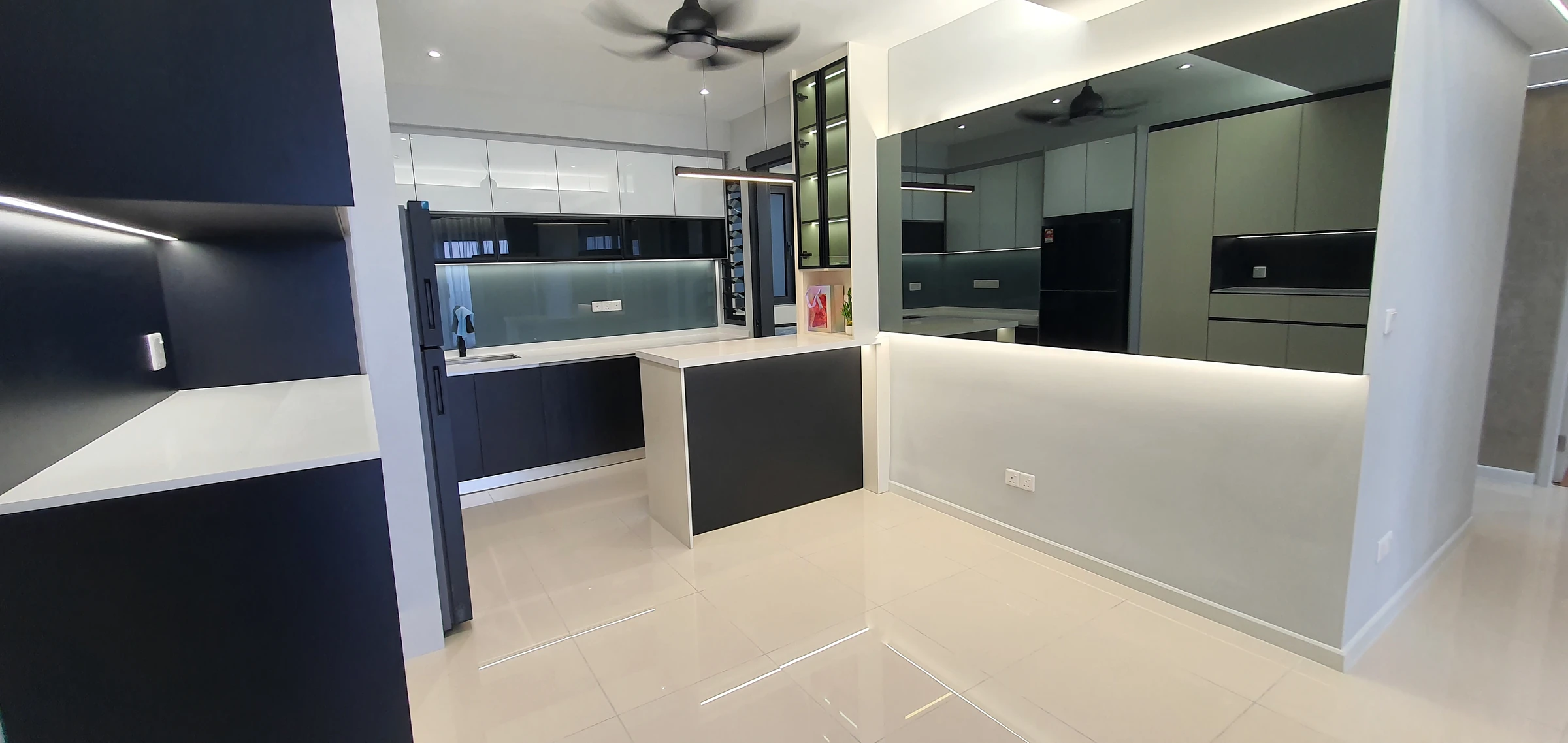 Integrated illuminated joinery